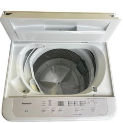 2025年製美品 Panasonic 洗濯機 5.0kg NA-F5B3 2025年製の画像