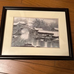 中国刺繍芸術精品 刺繍画 額装 工芸品