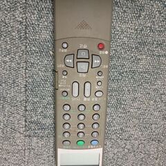 ブラウン管テレビのリモコン