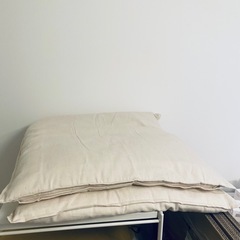 無印良品洗いざらし麻座ぶとん