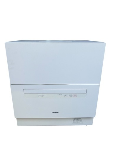 2023年製 食器洗い乾燥機 NP-TA4-W Panasonic ホワイト ストリーム除菌洗浄 前開きドア 食器点数40点 約5人分 ステンレス置台付き