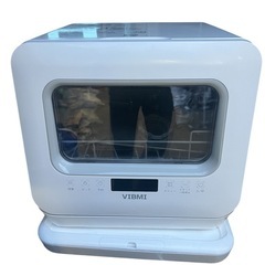 VIBMI D4P-W 食器洗い乾燥機 工事不要 1-3人用 タンク式