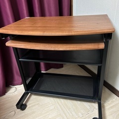 PC台　物置棚としても