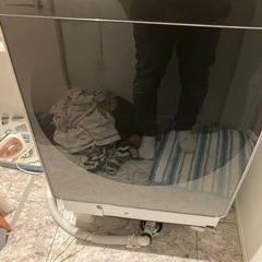 ドラム洗濯機　水漏れ
