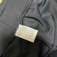 ゴルフスカート一体型レギンス【3L〜4L】黒の画像