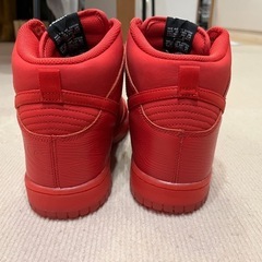希少❗️未使用❗️NIKE DUNK HIGH UNIVERSITY RED 317982-617の画像
