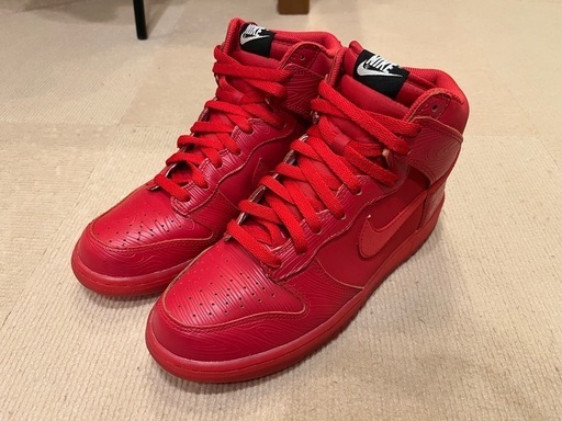 希少❗️未使用❗️NIKE DUNK HIGH UNIVERSITY RED 317982-617
