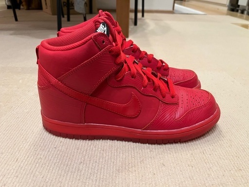 希少❗️未使用❗️NIKE DUNK HIGH UNIVERSITY RED 317982-617