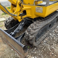 【動画あり】日立 EX8 ミニ油圧ショベル マルチ ミニユンボ HITACHI 中古 小旋回　油圧ショベル バックホーの画像