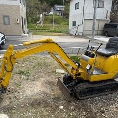 日立 EX8 ミニ油圧ショベル マルチ ミニユンボ HITACH...