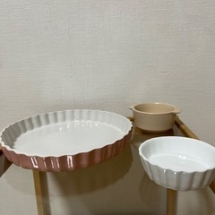 プレート　お菓子作りの画像