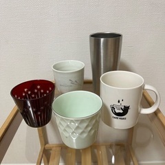 無料　コップ、グラス、タンブラーまとめて
