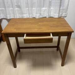 木製 パソコンデスク 学習机としても◎