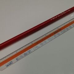 レトロ コレクター ・YAMAHA ヤマハ バイク 年代物（半世紀前） 粗品 デカ鉛筆 「ヤマハ メイト らくらく メイト」中古の画像