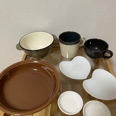食器セット　プレート　マグ　小皿の画像