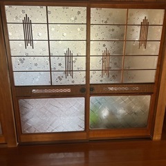 ガラス戸  古民家 レトロ リノベーションの画像