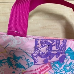 【⚠️お譲り先決定】メゾピアノ　手提げバッグ　おけいこバッグ　未使用品の画像