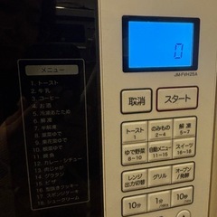 オーブン電子レンジ フラットの画像