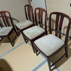 ダイニングチェア4脚セット