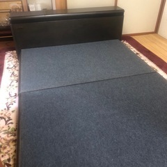 お取引中！ワイドクィーンベッド（ダブルベッド寸法） の画像