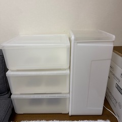 収納ケース大1つ.中3つ