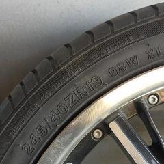 19インチ　タイヤホイールセットの画像