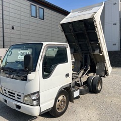 いすゞ エルフ ダンプ 5MT ディーゼル 三方開 ETC H1...