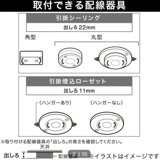 ニトリ シーリングライト メストロ 4RC ブラック