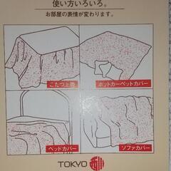 HANAEMORI マルチカバー 東京西川200×200cmの画像