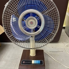 高z1 昭和レトロ　ナショナル　扇風機　動作問題なしの元気な風送...