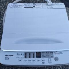 美品　高年式　Hisense　洗濯機　5.5kg　②