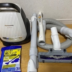 掃除機　パナソニック　紙パック式　の画像