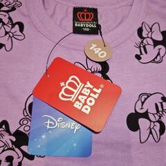 【新品未使用】BABYDOLL×DISNEY長袖Tシャツ140の画像