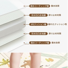 【ほぼ未使用】 プレイマットの画像