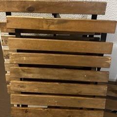 IKEA　TARNO　テーブル＆チェア2脚, アカシア材, スチールの画像
