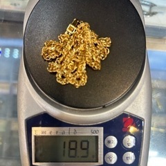 k18 喜平ネックレス　18.9g  45cmの画像