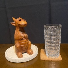 レトロなソーダグラス