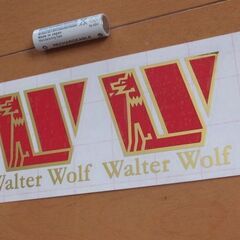 【送料０円】カッティングステッカー「WalterWolf」ウォル...