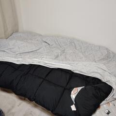未使用 新品同様 人工羽毛布団の画像