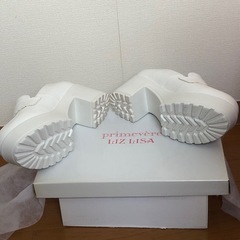 LIZ LISA 白ローファー　サイズLLの画像