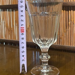 レトロなアイスコーヒーゴブレットの画像