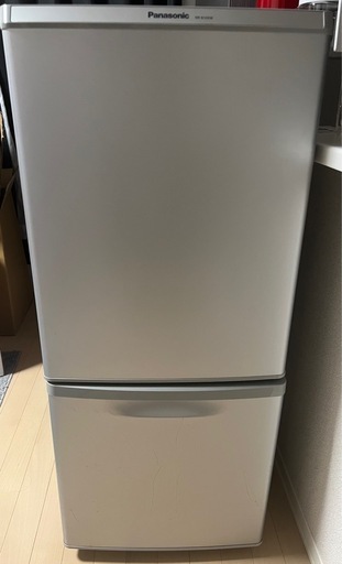 パナソニック　冷蔵庫　冷凍庫　138L シルバー