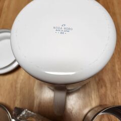 オイルポット　野田琺瑯の画像