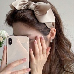 新品！リボンカチューシャ
