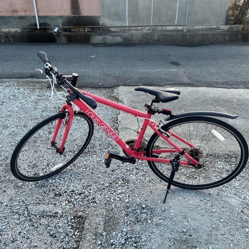ルイガノ ピンク クロスバイク 自転車