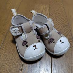 14cm　くまさん　子供靴