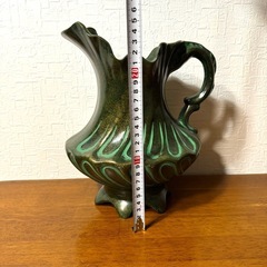 最終値下げ！高岡銅器 美術工芸品 花瓶 水差し 花器 珍品 置物 アンティーク レトロの画像