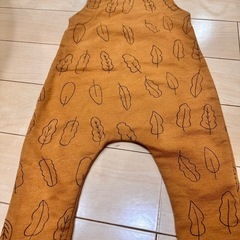 zara mini 80サイズ 茶色のオーバーオール☺︎の画像