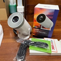 Alprojec プロジェクター 小型 有線ミラーリング 自動台...