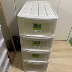 収納ケース　4段の画像